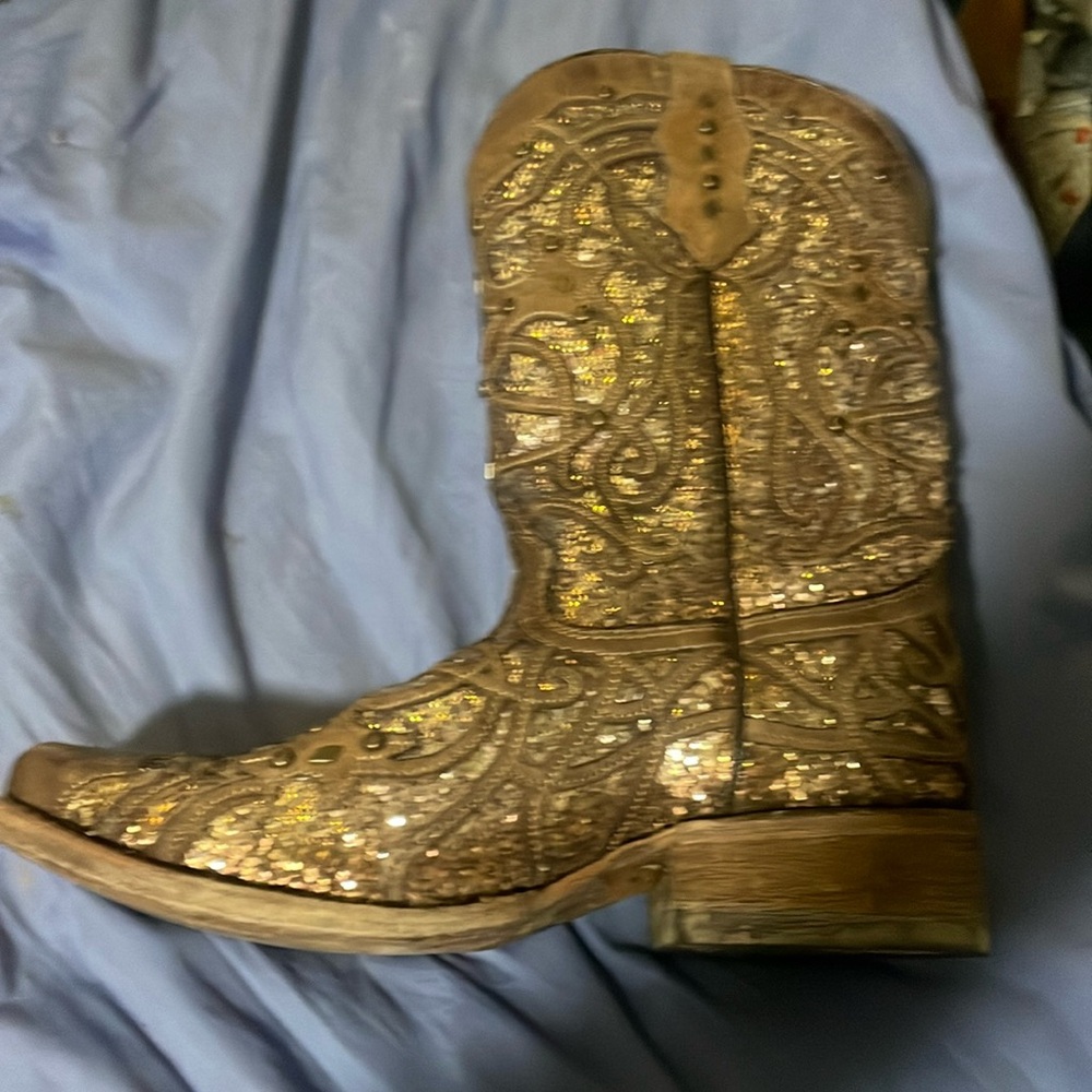 Corral glittery boots